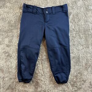 Willit Quilted Padding Navy Blue Softball Baseball Pants Girls XL Extra Large